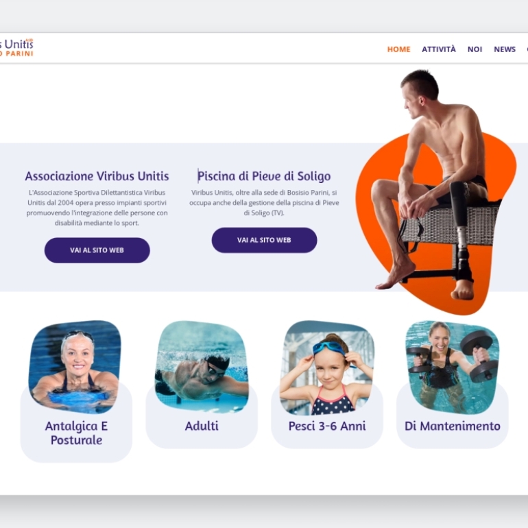Link ai siti del network e attività della piscina